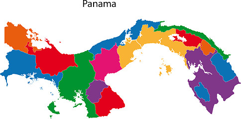 Image showing Panama map