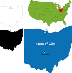 Image showing Ohio map