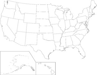 Image showing USA map