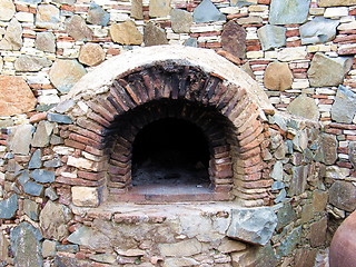 Image showing To cook the food. Fikardou. Cyprus