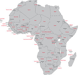 Image showing Africa