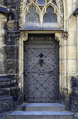 Image showing Castle door.