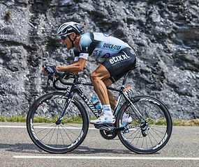 Image showing The Cyclist Matteo Trentin