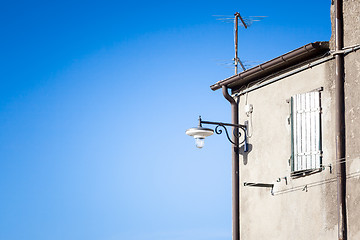 Image showing House with a lamp