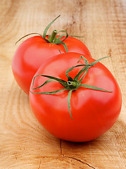 Image showing Two Tomatoes