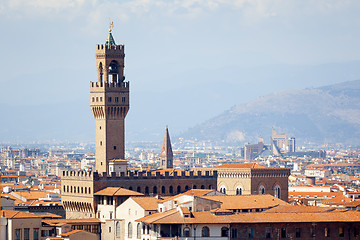 Image showing Palazzo Vecchio Florence Italy