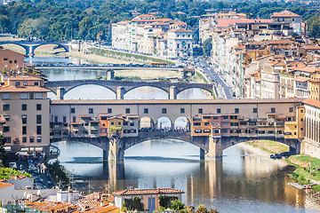 Image showing Ponte Vecchio Florence Italy