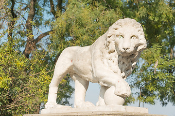 Image showing Lion statue