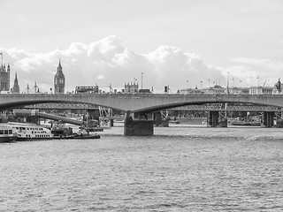 Image showing River Thames in London