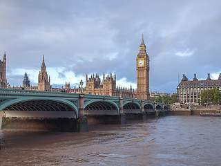 Image showing Westminster Bridge