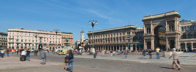 Image showing Piazza Duomo, Milan