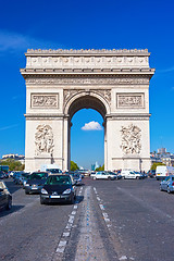 Image showing Arc de Triomphe