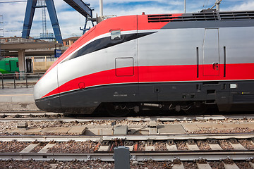 Image showing Modern train