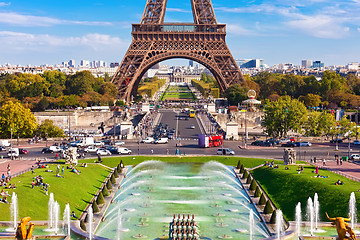 Image showing Eiffel Tower in Paris