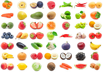 Image showing Fruits and Vegetables