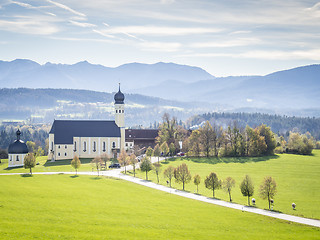 Image showing Church Wilparting Bavaria