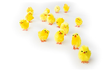 Image showing Easter hens