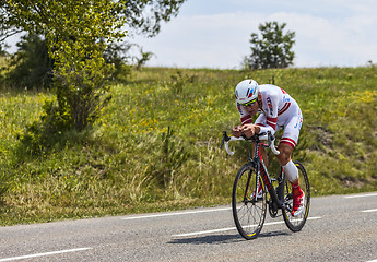 Image showing The Cyclist Gatis Smukulis