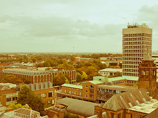 Image showing Retro looking City of Coventry