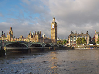 Image showing Westminster Bridge