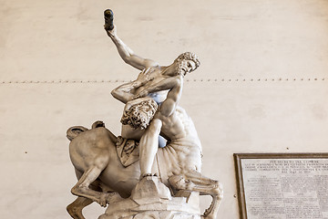 Image showing Hercules Beating the Centaur Nessus