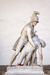 Image showing Menelaus supporting the body of Patroclus