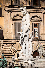 Image showing Neptune sculpture