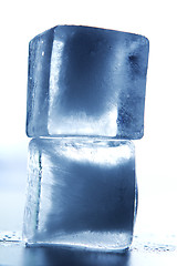 Image showing ice cubes