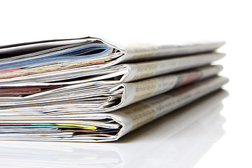 Image showing newspapers