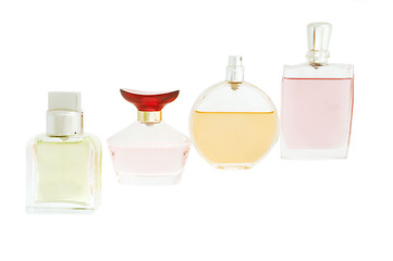 Image showing Perfume bottles