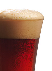 Image showing glass of beer