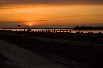 Image showing Sunset