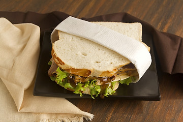 Image showing Beef And Chutney Sandwich