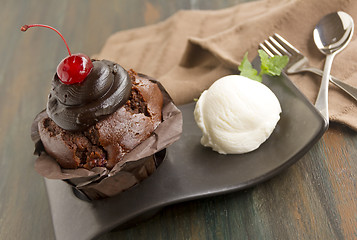 Image showing Chocolate Mudslide Muffin