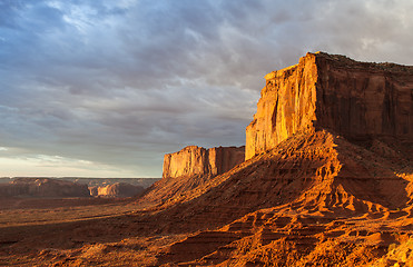 Image showing Monument Valley Sunrise