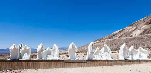 Image showing Ghost in the desert