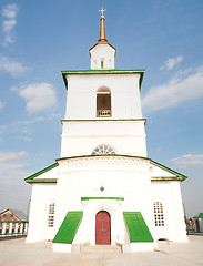 Image showing Old church in Preobrazhenka. Russia