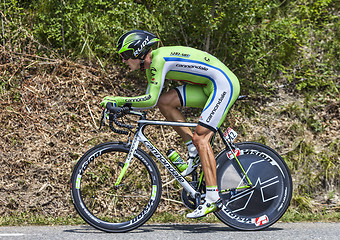 Image showing The Cyclist Maciej Bodnar