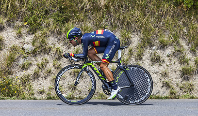 Image showing The Cyclist Jonathan Castroviejo