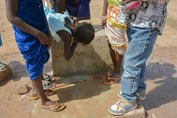 Image showing African children