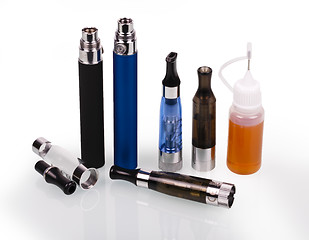 Image showing Electronic cigarette e-cigarette