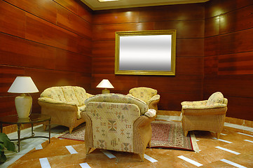 Image showing Hotel lobby