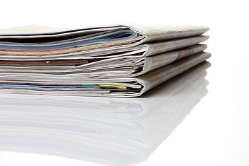 Image showing newspapers