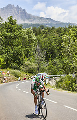 Image showing The Cyclist Cyril Lemoine