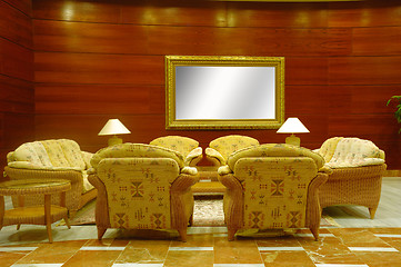 Image showing Hotel lobby