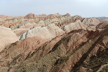 Image showing Landscape of Danxia landform