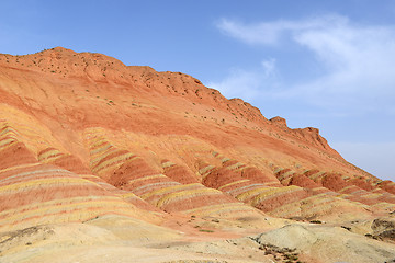 Image showing Landscape of Danxia landform