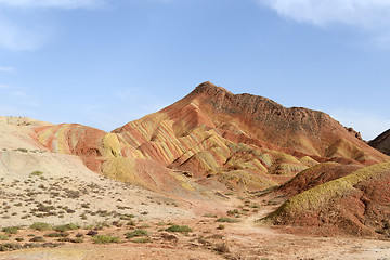 Image showing Landscape of Danxia landform