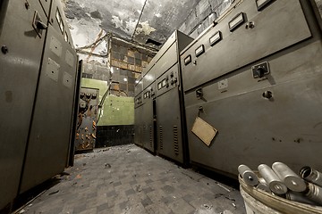 Image showing Control room of a power plant