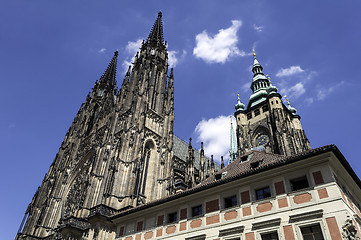 Image showing Saint Vitus Cathedral.